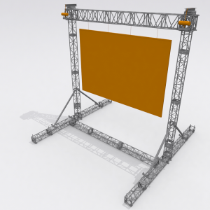 Screen Support Structures