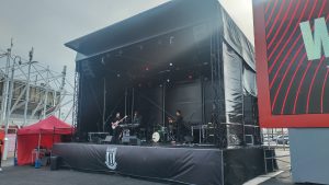 Stoke City fan zone roof